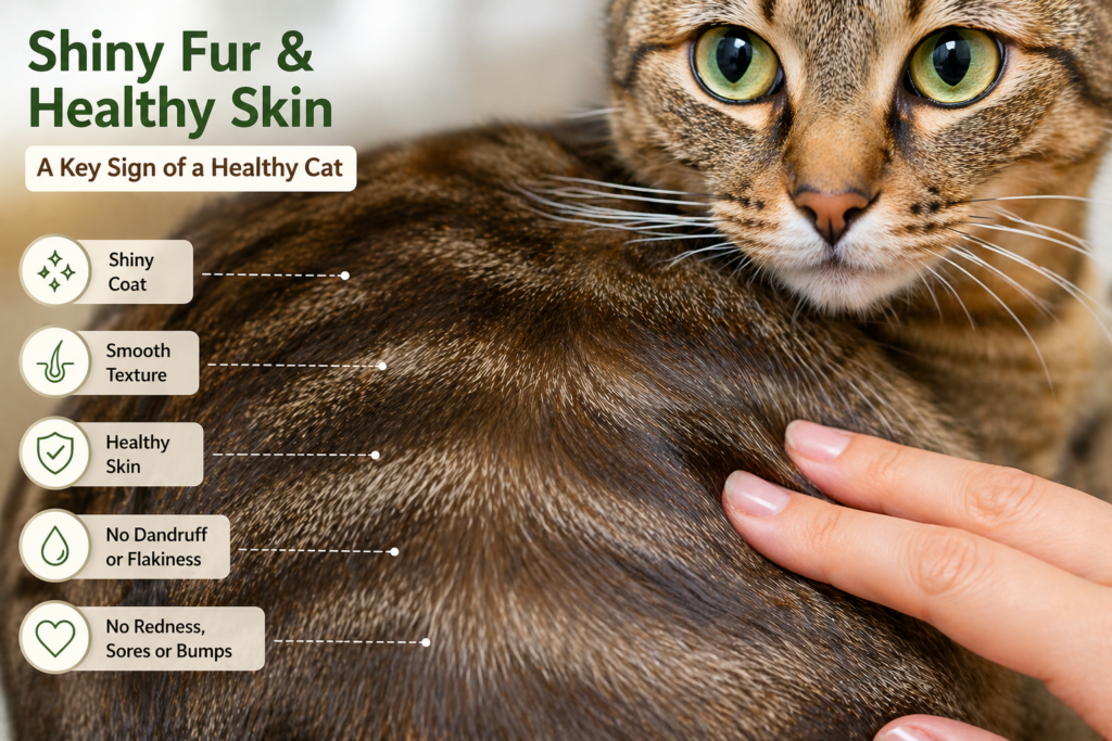 signs of a healthy cat 