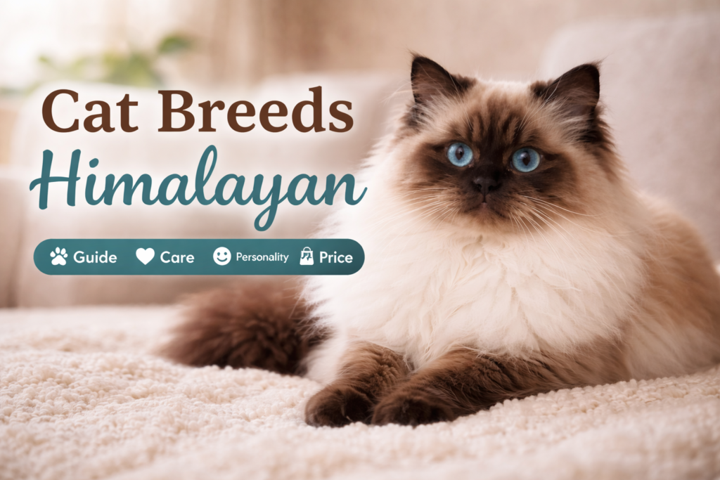 himalayan cat in cozy setting