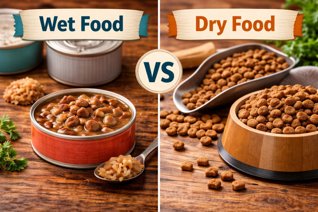 wet food vs dry food comparison