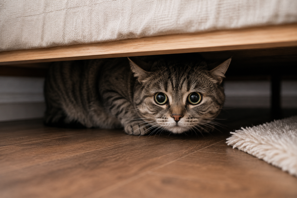 cat stress signs