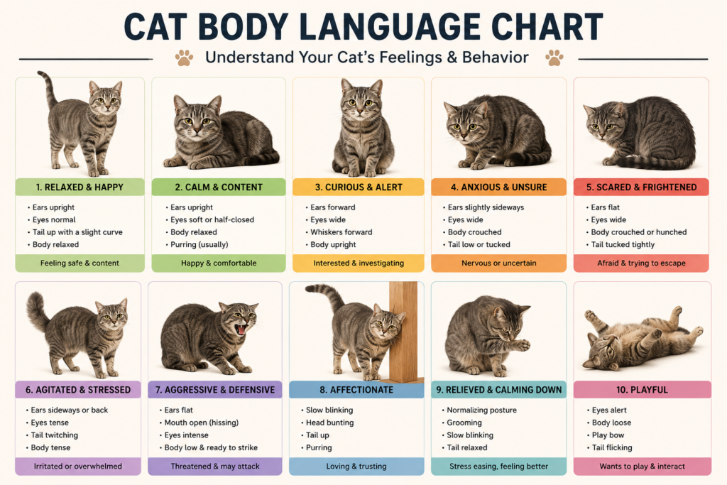 cat stress signs