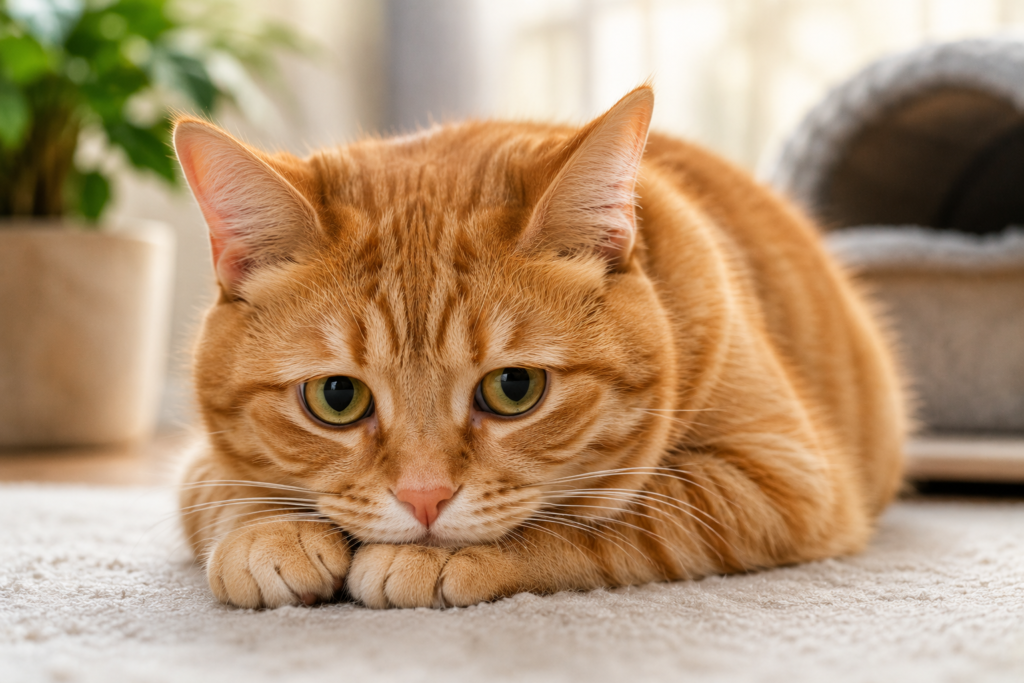 cat stress signs